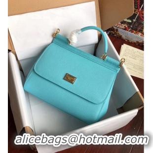 Unique Grade Dolce & Gabbana Origianl Leather 4136 sky blue