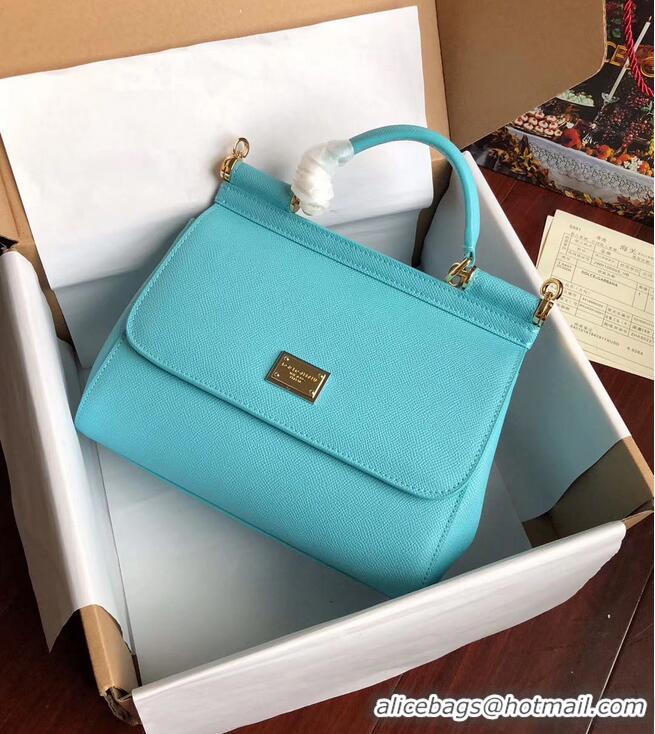 Unique Grade Dolce & Gabbana Origianl Leather 4136 sky blue