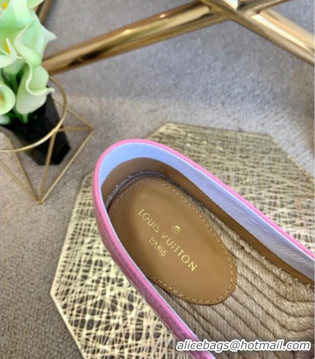 Purchase Louis Vuitton Monogram Denim Espadrilles 012712 Pink