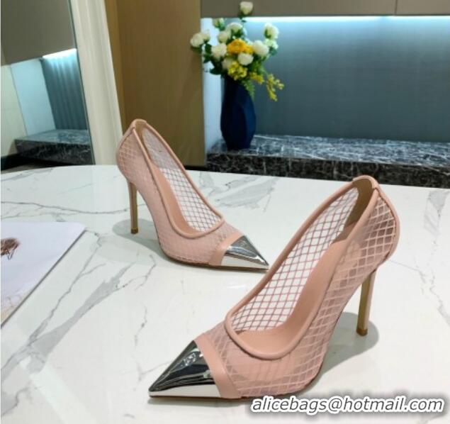 Best Product Louis Vuitton Urban Twist Mesh Pump 5.5/10.5cm with Silver Cap 022546 Pink