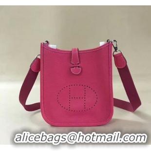 Reasonable Price Hermes Evelyne original togo leather mini Shoulder Bag H15698 rose