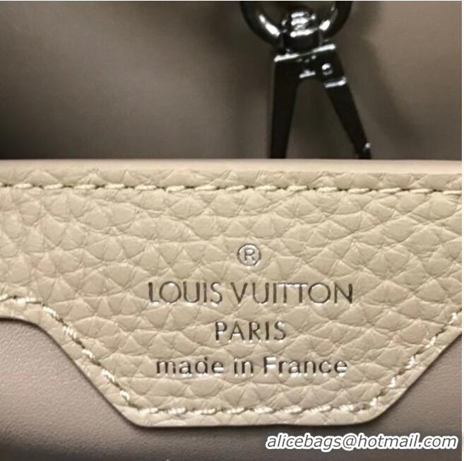 Good Product Louis Vuitton CAPUCINES PM M57519 yellow&grey