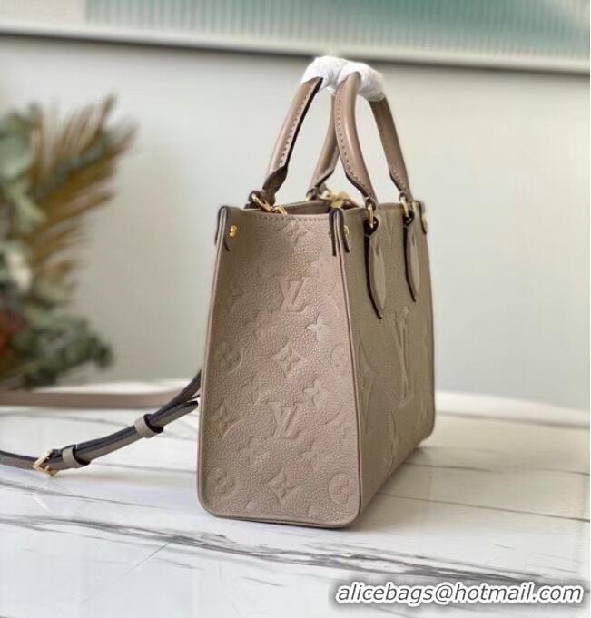 Good Taste Louis Vuitton ONTHEGO PM - EXCLUSIVELY ONLINE M45660 Tourterelle Beige