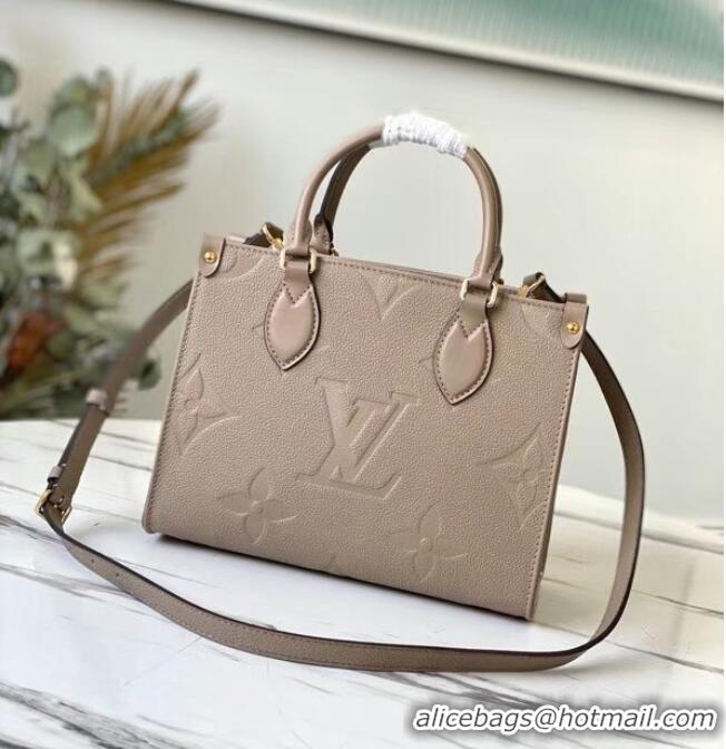 Good Taste Louis Vuitton ONTHEGO PM - EXCLUSIVELY ONLINE M45660 Tourterelle Beige