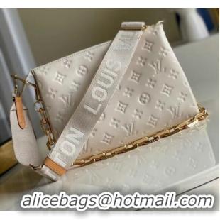 Famous Brand Design Louis Vuitton COUSSIN PM M57793 Cream