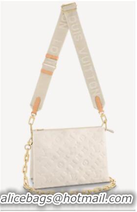 Famous Brand Design Louis Vuitton COUSSIN PM M57793 Cream