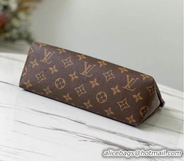 Market Sells Louis Vuitton Original Monogram Canvas Zipper Clutch bag M64125 pink