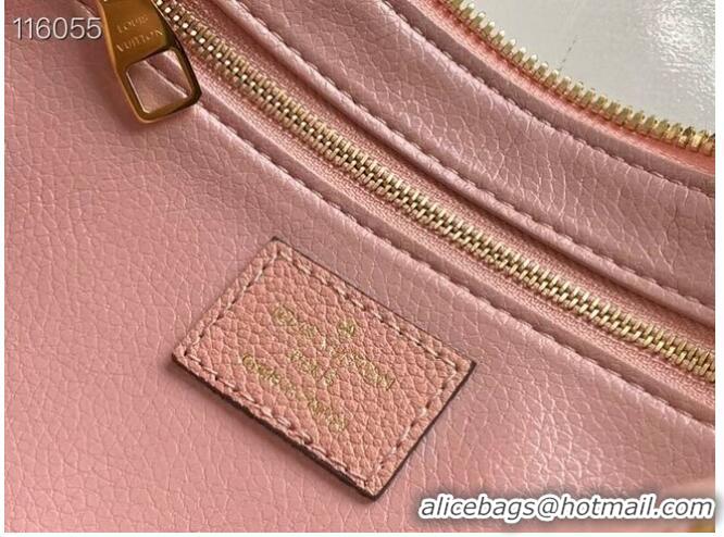 Market Sells Louis Vuitton Original Monogram Canvas Zipper Clutch bag M64125 pink