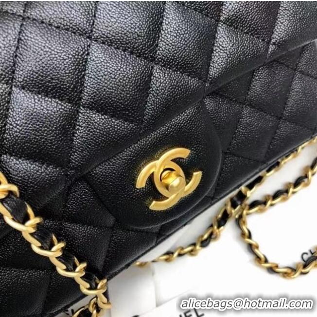 Market Sells CHANEL mini flap bag with top handle AS2431 black