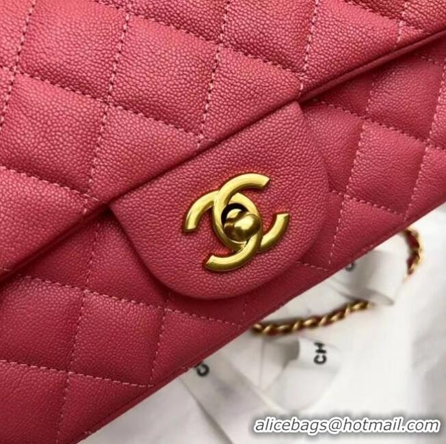 Specials Discount CHANEL mini flap bag with top handle AS2431 rose