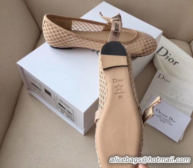 Most Popular Dior Miss J'Adior Mesh Ballet 121190 Beige