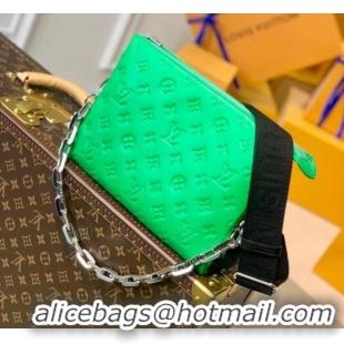 Luxury Cheap Louis Vuitton Monogram Empreinte COUSSIN PM M57793 Green