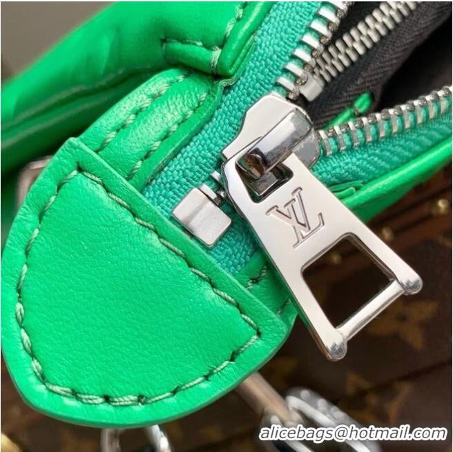 Luxury Cheap Louis Vuitton Monogram Empreinte COUSSIN PM M57793 Green