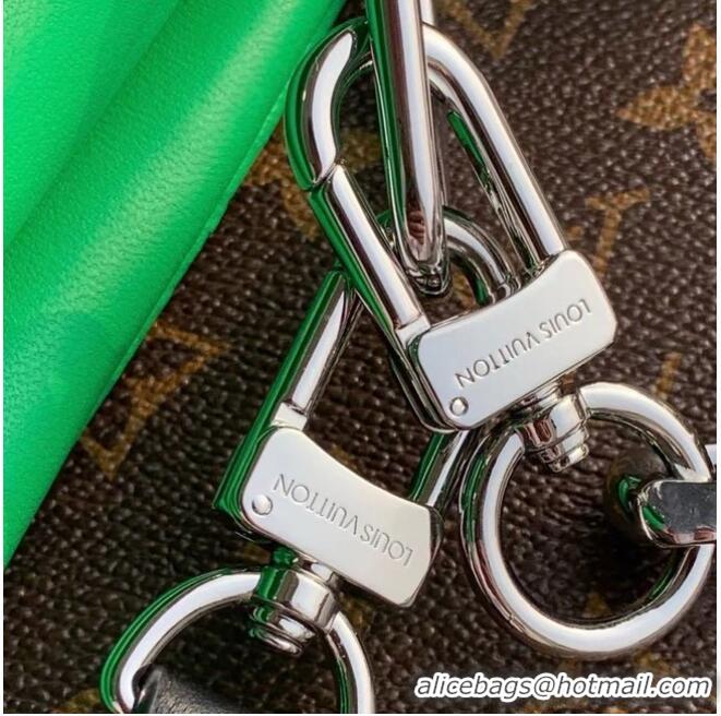 Luxury Cheap Louis Vuitton Monogram Empreinte COUSSIN PM M57793 Green