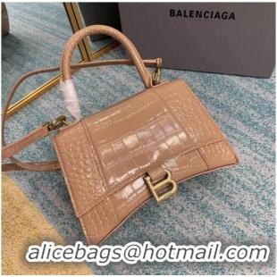 Top Grade Balenciaga Original Leather 2594 Apricot