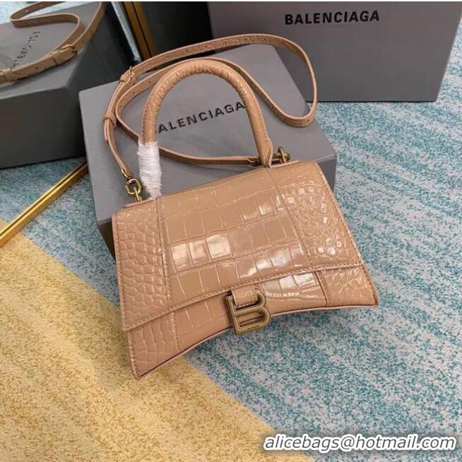 Top Grade Balenciaga Original Leather 2594 Apricot