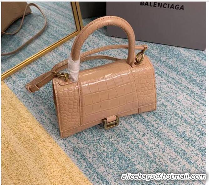 Top Grade Balenciaga Original Leather 2594 Apricot