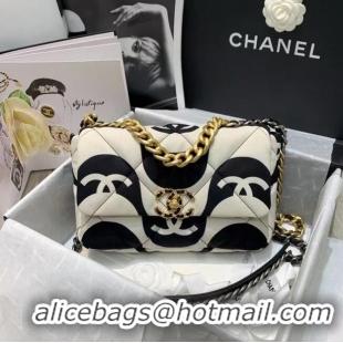 Buy Cheap Chanel 19 Flap Bag AS1160 Black&white