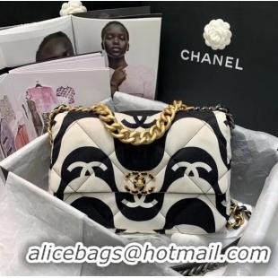 Top Quality Chanel 19 Flap Bag AS1161 Black&white