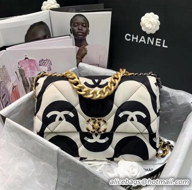 Top Quality Chanel 19 Flap Bag AS1161 Black&white