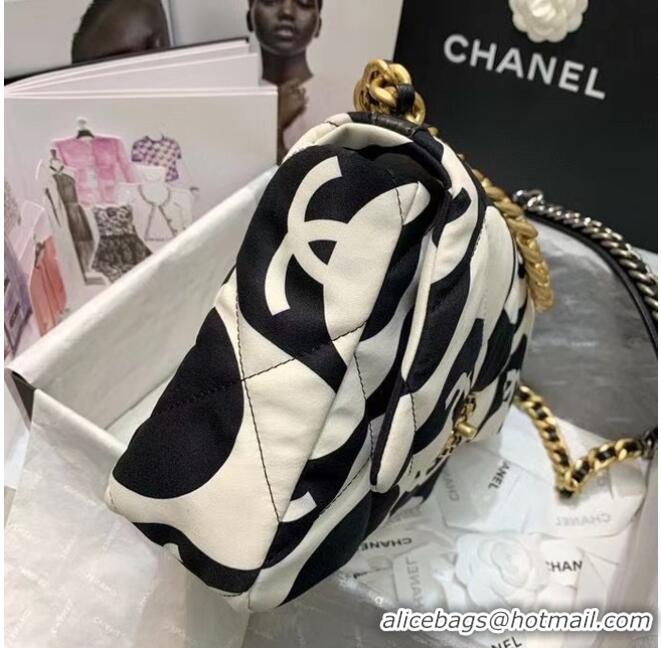 Top Quality Chanel 19 Flap Bag AS1161 Black&white