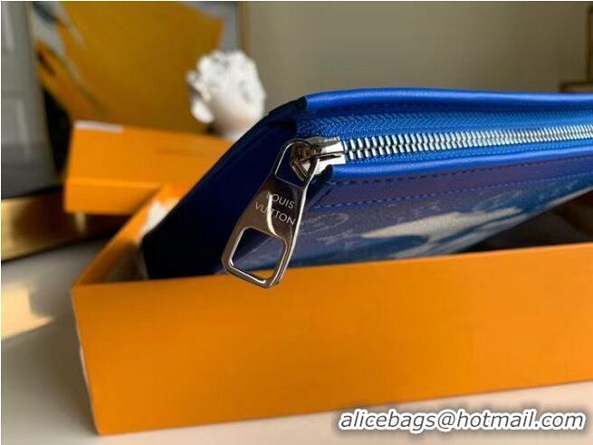 Super Quality Louis Vuitton POCHETTE VOYAGE MM M45480 Blue