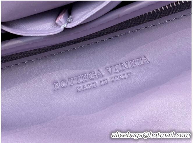 Discount Design Bottega Veneta THE CHAIN CASSETTE Expedited Delivery 631421 purple & Hardware Silver finish