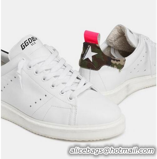 Top Grade Golden Goose GGDB Womens Starter Sneakers With Camouflage Heel Tab GB0375