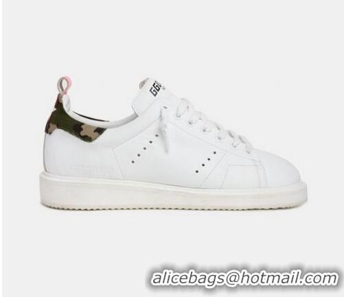 Top Grade Golden Goose GGDB Womens Starter Sneakers With Camouflage Heel Tab GB0375