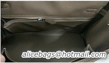 Top Grade Hermes Kelly 32cm In Original Leather K32 Khaki Silver