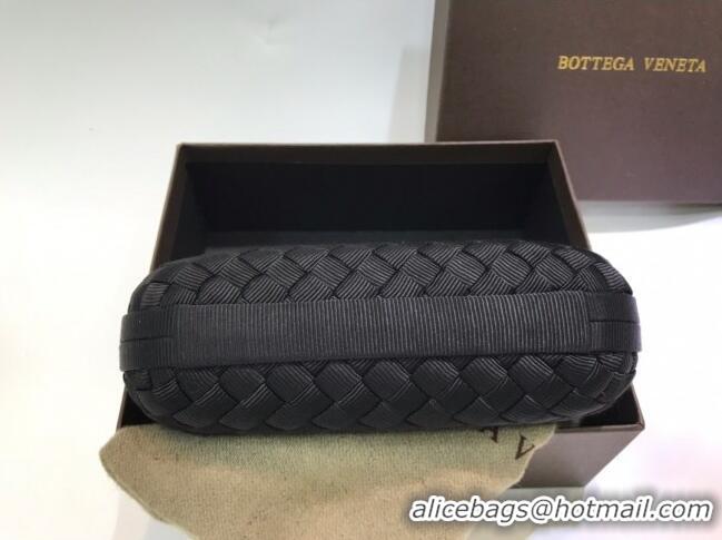 Super Quality Bottega Veneta Tiffany Fabric Small Clutch BV2679 Black 2021