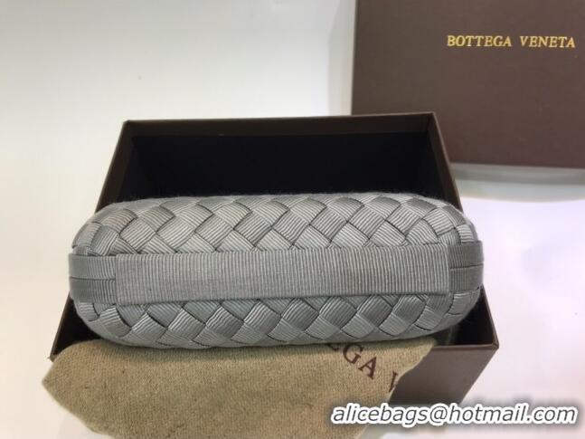 Low Cost Bottega Veneta Tiffany Fabric Small Clutch BV2679 Dark Grey 2021