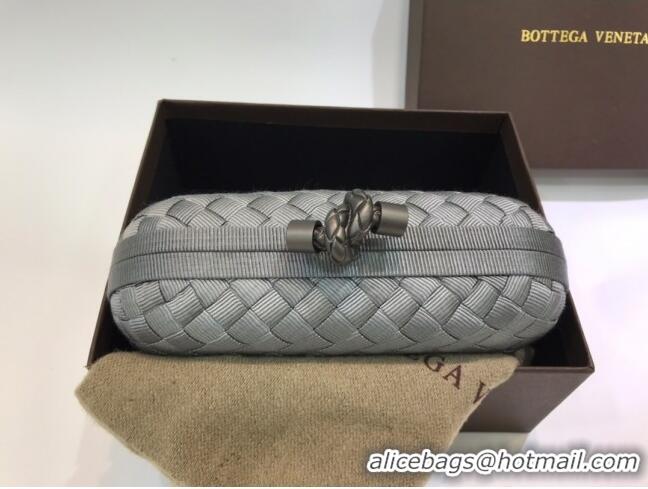 Low Cost Bottega Veneta Tiffany Fabric Small Clutch BV2679 Dark Grey 2021