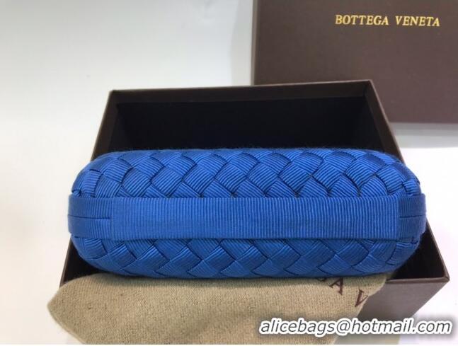 Cheap Price Bottega Veneta Tiffany Fabric Small Clutch BV2679 Blue 2021