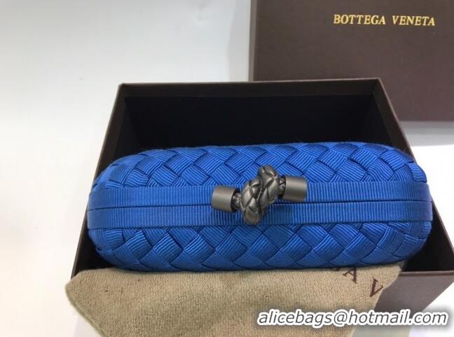 Cheap Price Bottega Veneta Tiffany Fabric Small Clutch BV2679 Blue 2021