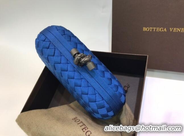 Cheap Price Bottega Veneta Tiffany Fabric Small Clutch BV2679 Blue 2021