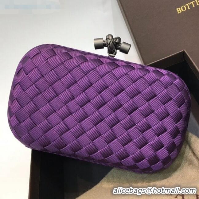 Low Price Bottega Veneta Tiffany Fabric Small Clutch BV2679 Purple 2021