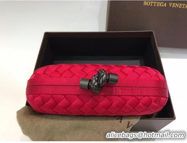 New Fashion Bottega Veneta Tiffany Fabric Small Clutch BV2679 Red 2021