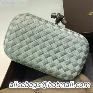 Famous Brand Bottega Veneta Tiffany Fabric Small Clutch BV2679 Ice Green 2021