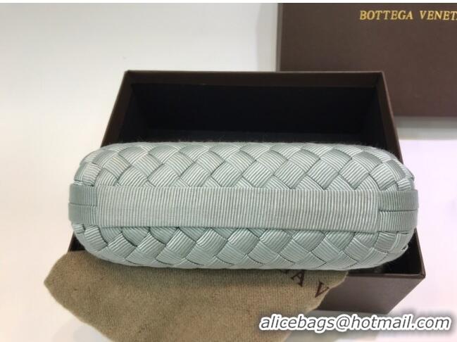 Famous Brand Bottega Veneta Tiffany Fabric Small Clutch BV2679 Ice Green 2021