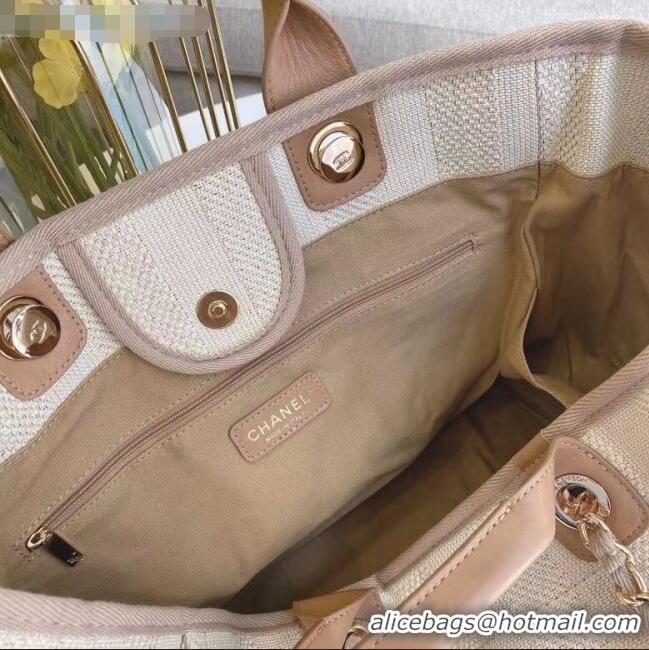 Popular Style Chanel Deauville Large Shopping Bag A66941 Beige 2021 03