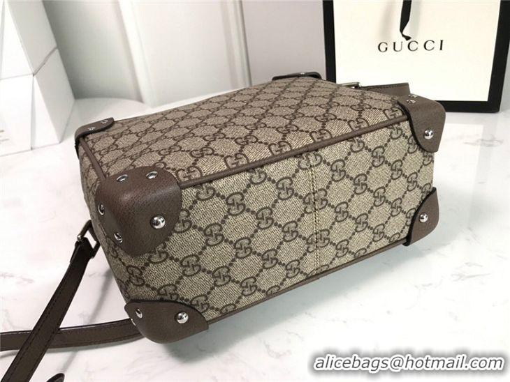 Best Price Gucci GG embossed shoulder bag 626363 Brown