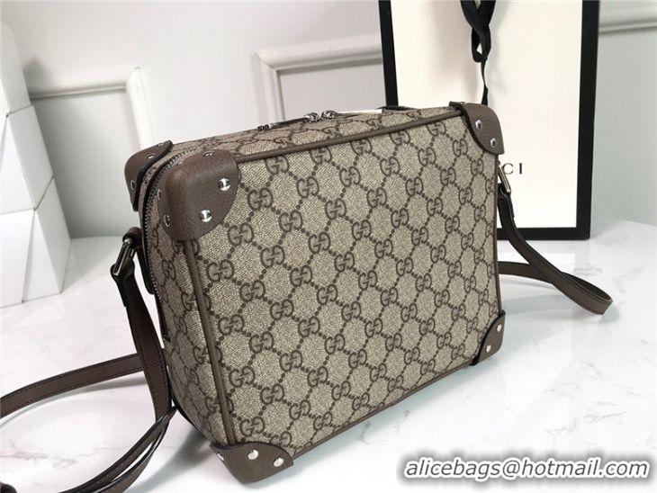 Best Price Gucci GG embossed shoulder bag 626363 Brown