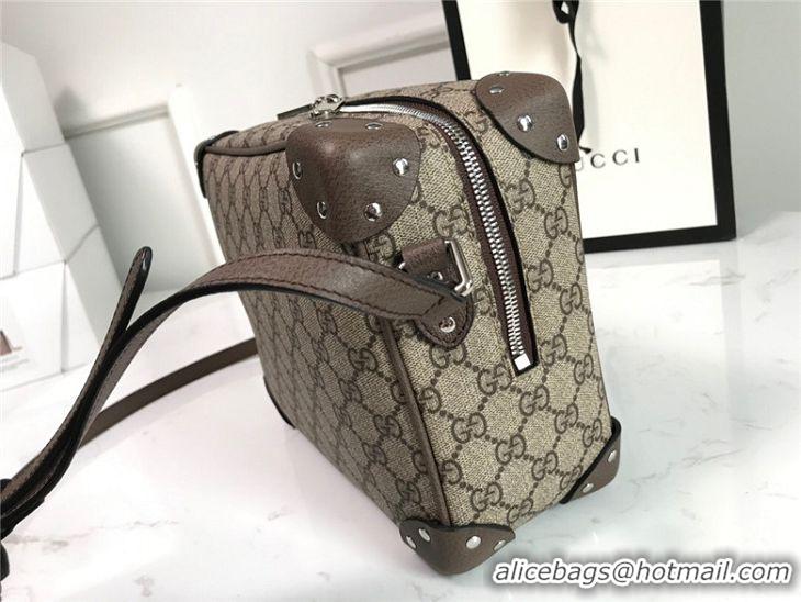 Best Price Gucci GG embossed shoulder bag 626363 Brown