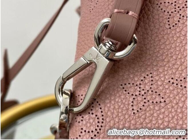 Affordable Price Louis Vuitton Mahina Leather HINA Bag M54353 dark pink