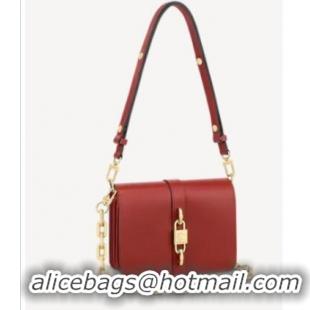 Elegant Louis Vuitton Calfskin Leather RENDEZ-VOUS M57744 Tomette Red