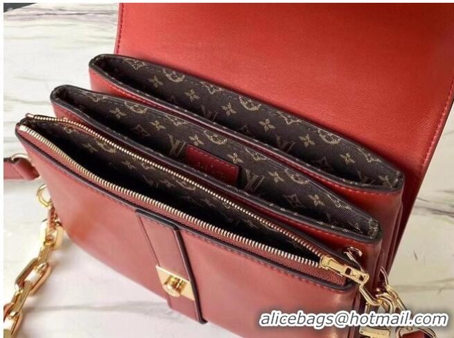 Elegant Louis Vuitton Calfskin Leather RENDEZ-VOUS M57744 Tomette Red