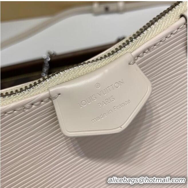 Trendy Design Louis vuitton Original EASY POUCH ON STRAP M80479 Quartz White