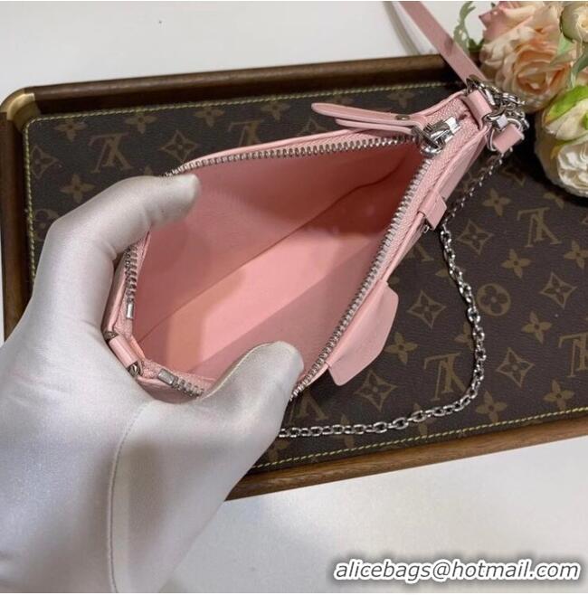 Famous Brand Louis vuitton Original EASY POUCH ON STRAP M80479 Rose Ballerine Pink