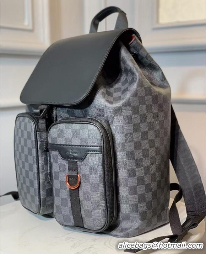 Discount Louis vuitton Damier Graphite Canvas Original UTILITY BACKPACK N40279 black